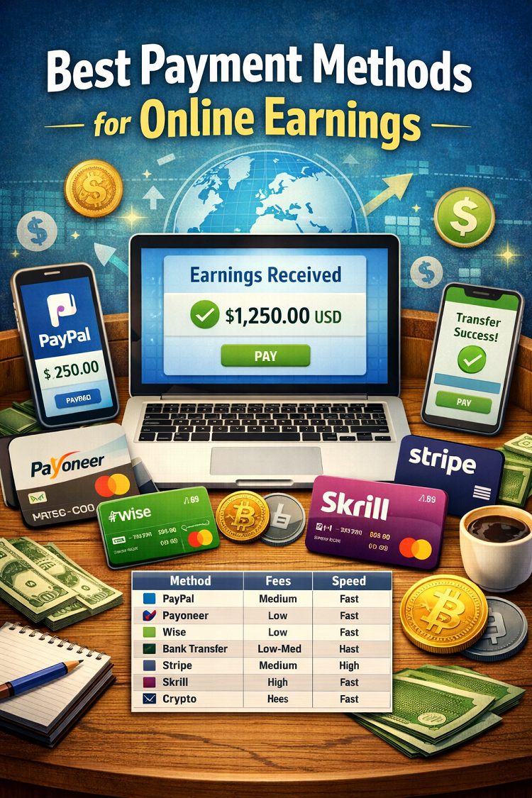 Best Payment Methods for Online Earnings