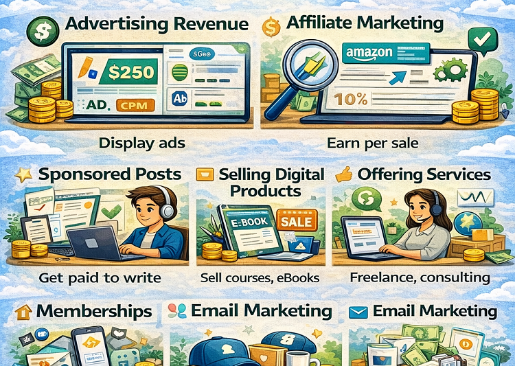 How Blogging Makes Money (Complete Guide)