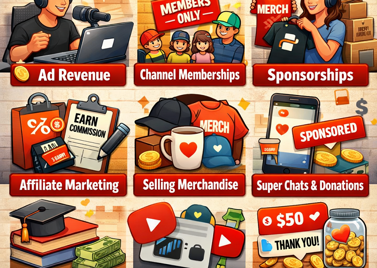 How YouTubers Make Money A Complete Guide for Beginners and Aspiring Creators