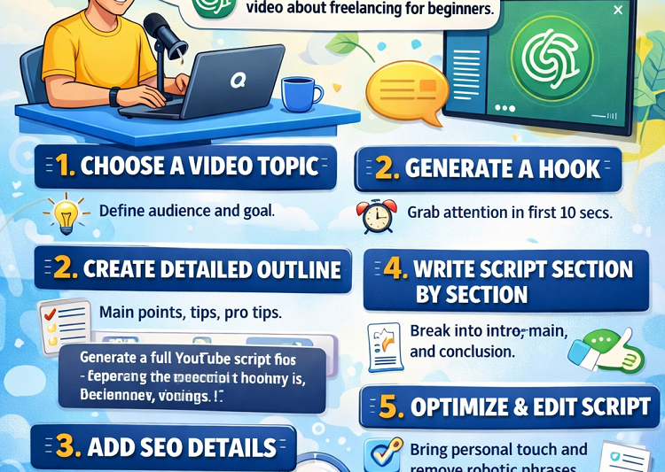 How to Write YouTube Scripts Using ChatGPT