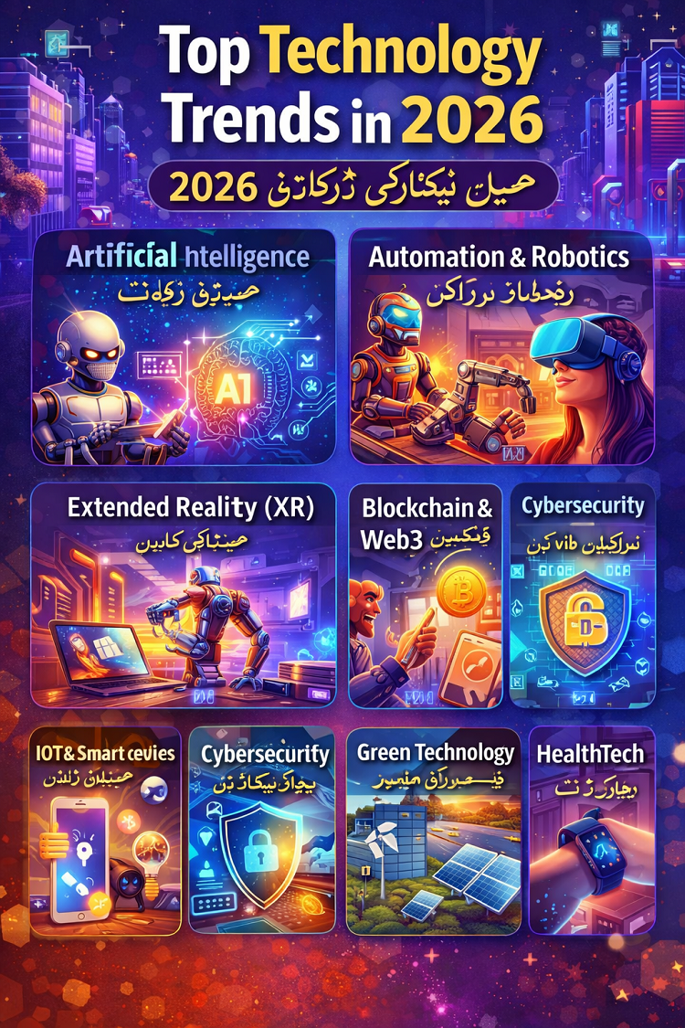 Top Technology Trends in 2026 Innovations Shaping the Future