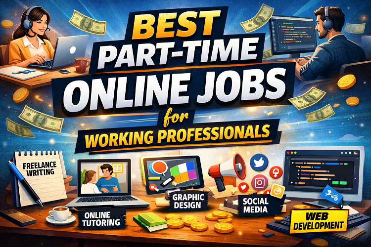 Best Part Time Online Jobs for Working Professionals