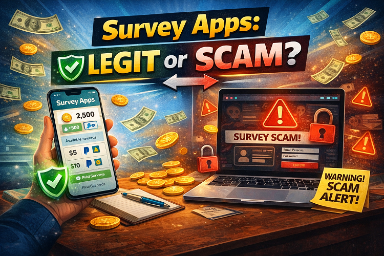 Survey Apps Legit or Scam?