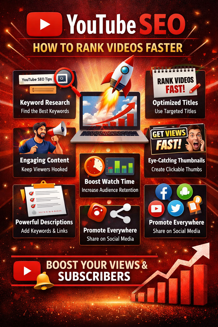 YouTube SEO How to Rank Videos Faster