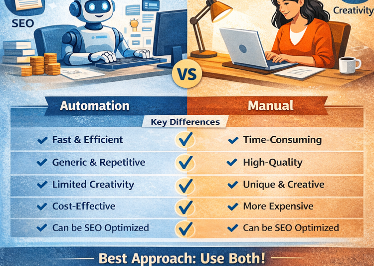 Automation vs Manual Content Creation