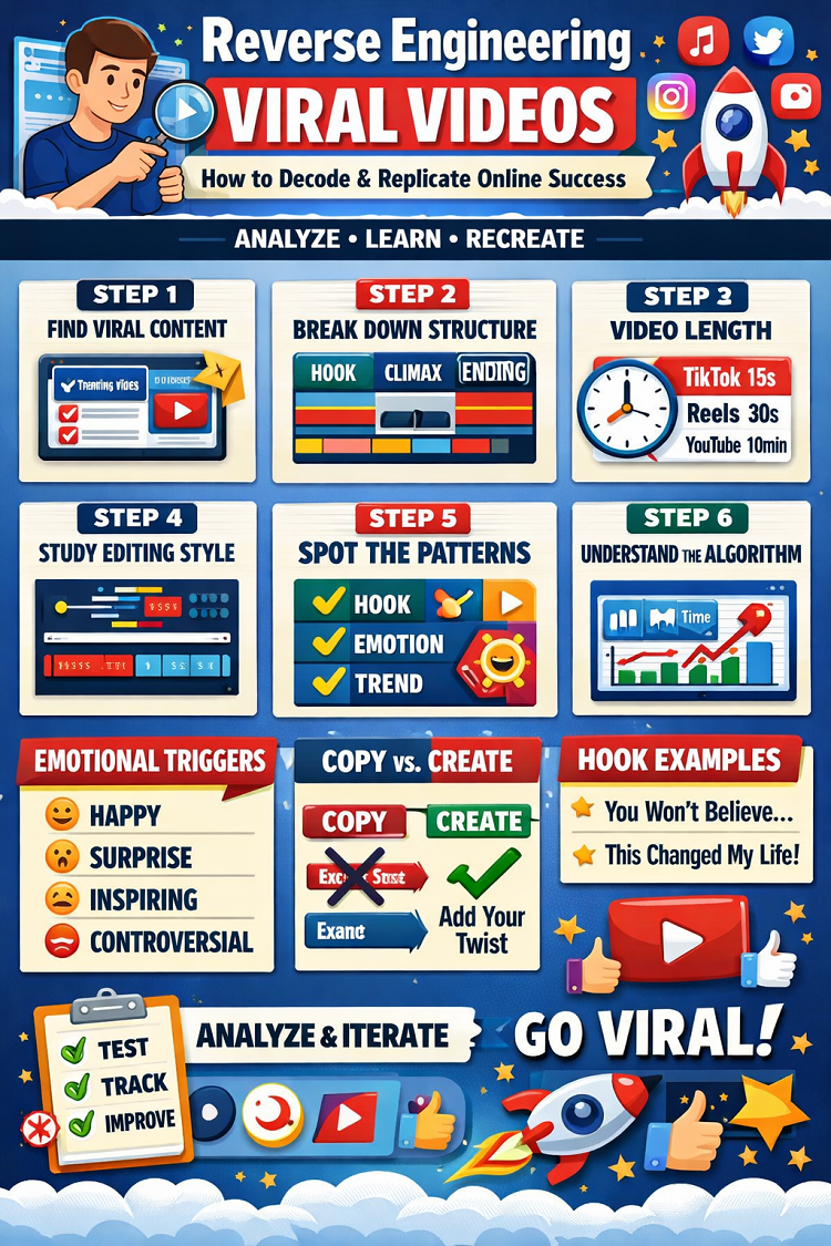 Reverse Engineering Viral Videos