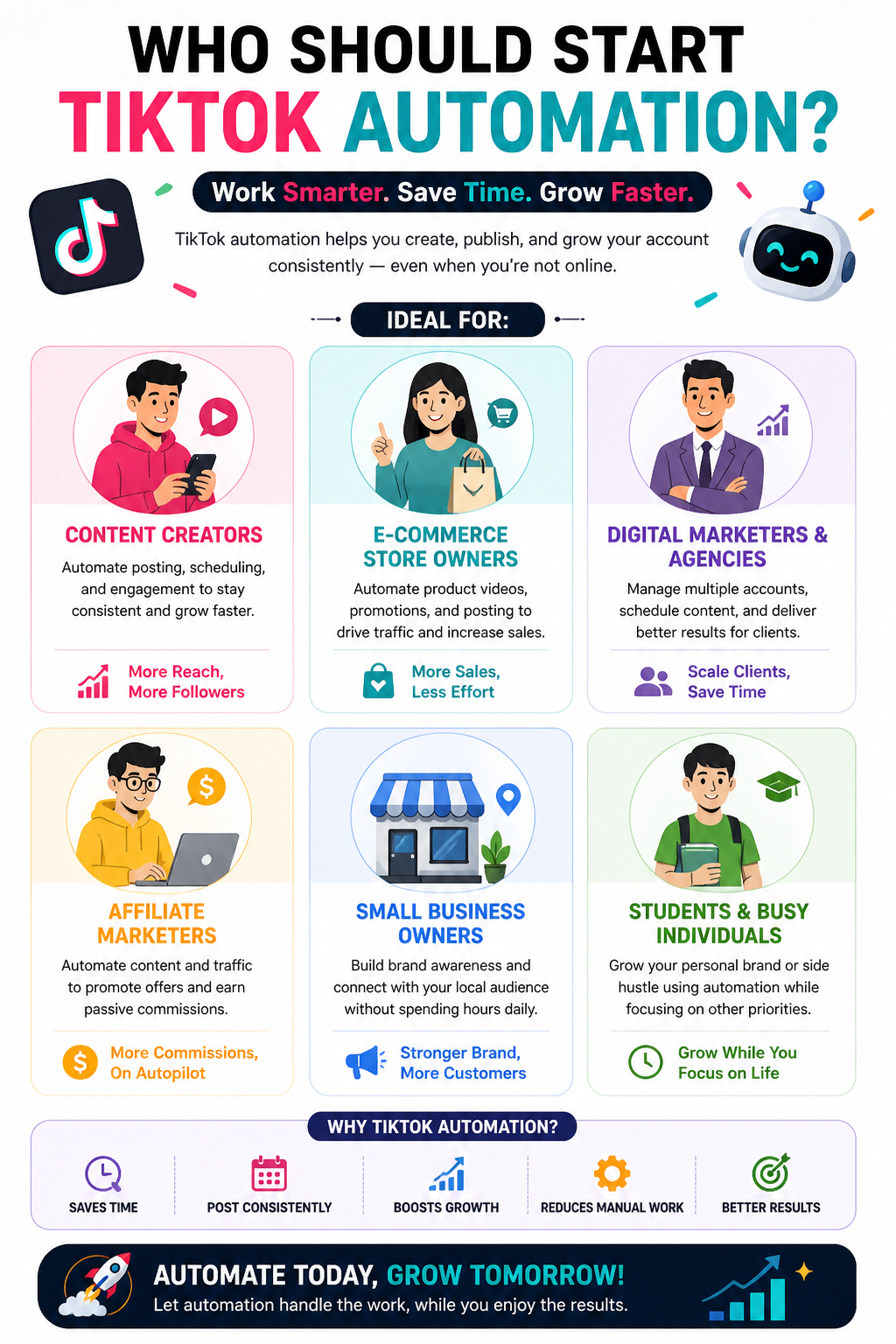 Who Should Start TikTok Automation?